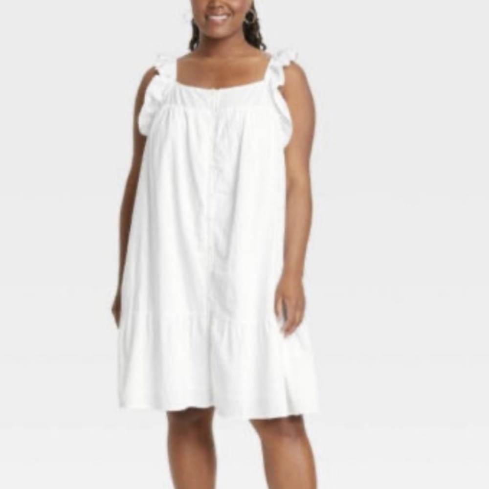 100% cotton cute dress